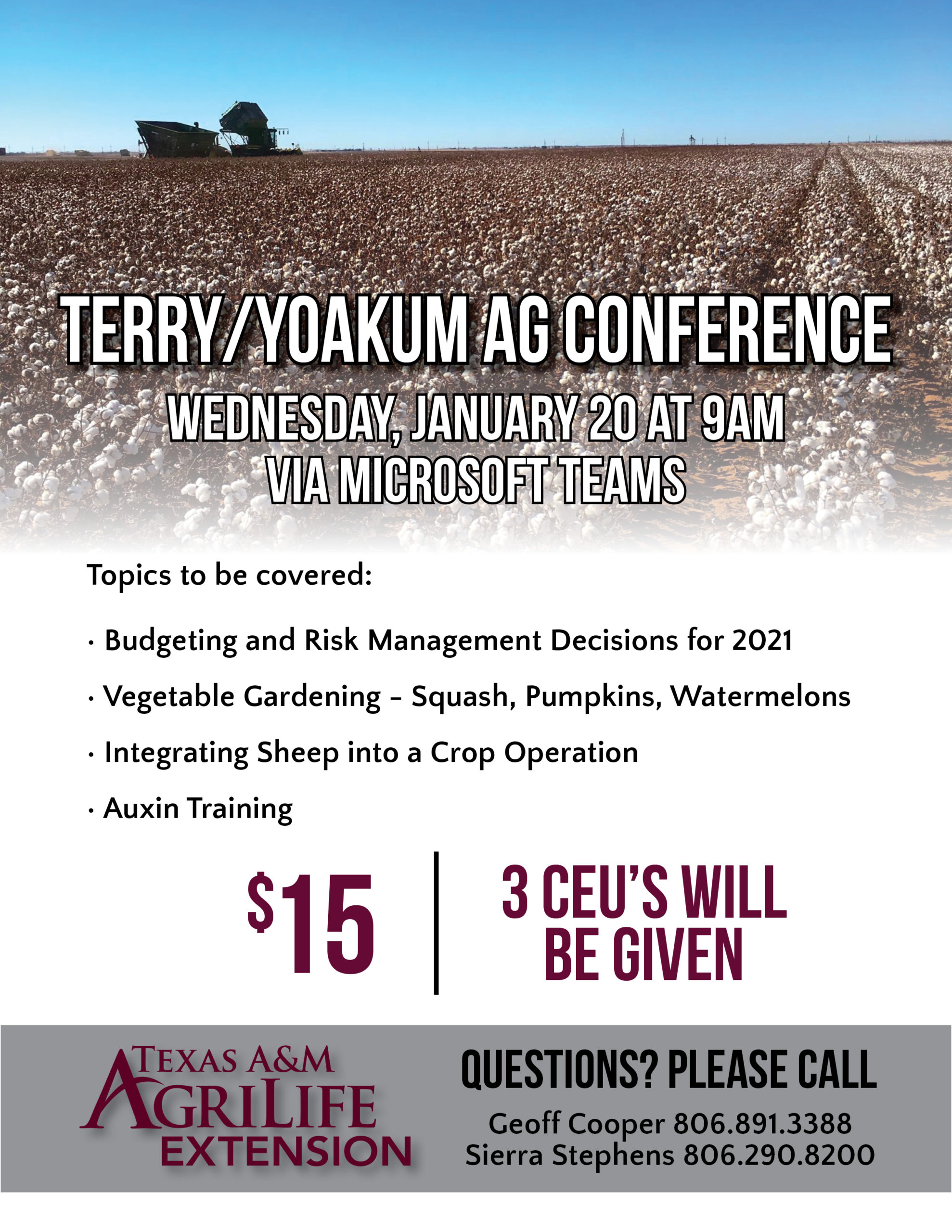 Terry Texas Agrilife Extension Service 